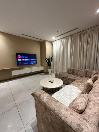 full luxury one bed apartment with maid room penta square - image 6